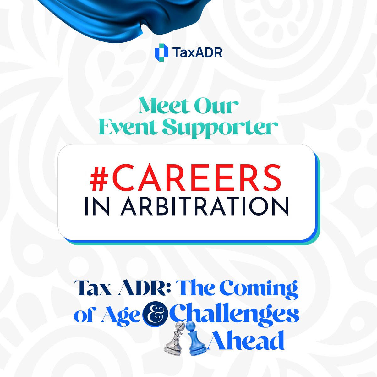 Meet Our Event Supporter: Careers in Arbitration 

Venue: Ashworth Centre, Lincoln's Inn, London (with online access) 17 

Date: Thursday, 27 February 2025 

Time: 1:00 PM - 3:30 PM

Registration link: 

[Physical] eventbrite.co.uk/e/123212243436… 
[Online:] eventbrite.co.uk/e/123214784035…
