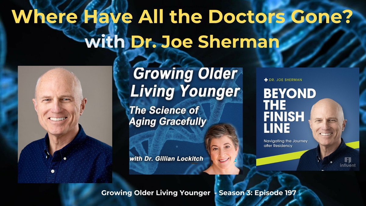 197 Where Have All the Doctors Gone? with Dr. Joe Sherman askdrgill.com/2025/02/24/197… An insightful conversation on how the expansion of system management,  regulations and administrative bureaucracy has led to both physician and patient burnout and an exodus of health providers from