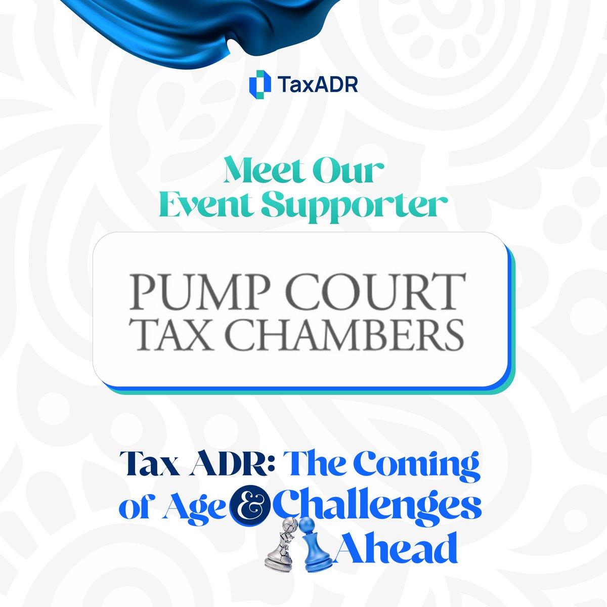 Meet Our Event Supporter: Pump Court Chambers 

Venue: Ashworth Centre, Lincoln's Inn, London (with online access) 17 

Date: Thursday, 27 February 2025 

Time: 1:00 PM - 3:30 PM

Registration link: 

[Physical] eventbrite.co.uk/e/123212243436… 
[Online:] eventbrite.co.uk/e/123214784035…
