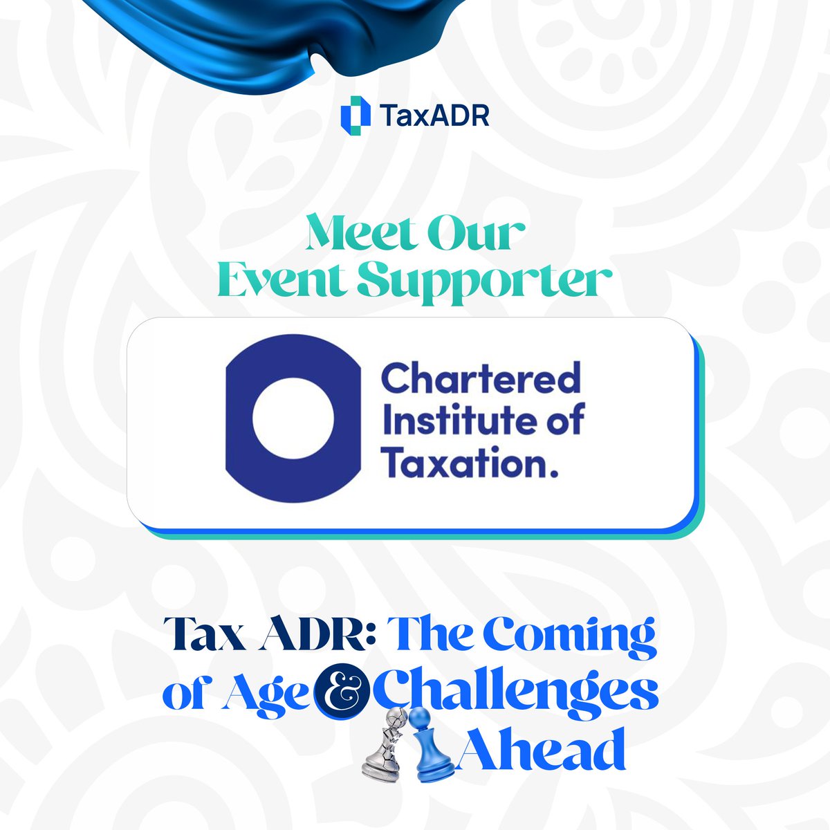 Meet Our Event Supporter: Chartered Institute of Taxation

Venue: Ashworth Centre, Lincoln's Inn, London (with online access) 17 

Date: Thursday, 27 February 2025 

Time: 1:00 PM - 3:30 PM

Registration link: 
[Physical] eventbrite.co.uk/e/123212243436… 
[Online:] eventbrite.co.uk/e/123214784035…