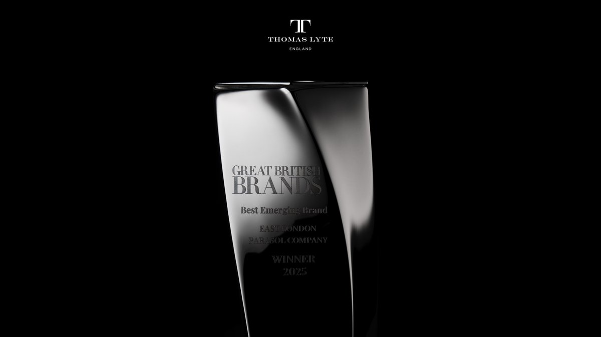 Thomas Lyte (@thomaslyte) on Twitter photo Congratulations to 2025's Great British Brands! 🦞
This year, six brands were selected to receive exclusive awards, made right here at our London workshop 🏆
BEST EMERGING BRAND: <a href="/ELondonParasols/">East London Parasols</a>
COMMITMENT TO CRAFT: <a href="/TheRSC/">The RSC</a>
COMMITMENT TO THE PLANET: <a href="/NativeLandLtd/">Native Land</a> Congratulations to 2025's Great British Brands! 🦞
This year, six brands were selected to receive exclusive awards, made right here at our London workshop 🏆
BEST EMERGING BRAND: <a href="/ELondonParasols/">East London Parasols</a>
COMMITMENT TO CRAFT: <a href="/TheRSC/">The RSC</a>
COMMITMENT TO THE PLANET: <a href="/NativeLandLtd/">Native Land</a>