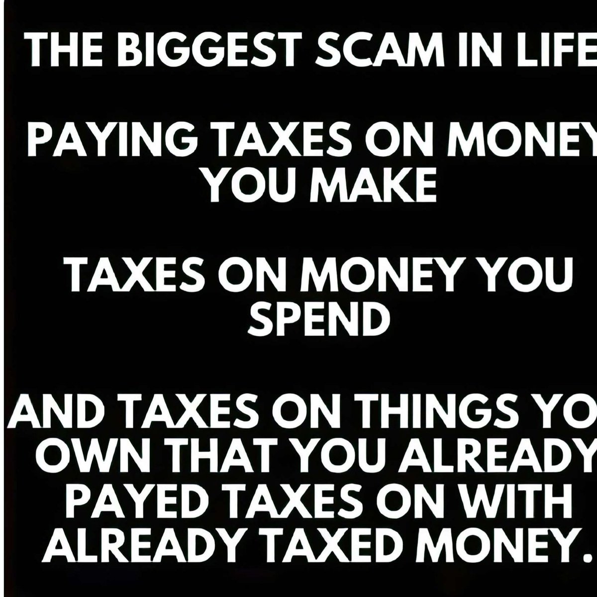 Mmir (@m86742) on Twitter photo The biggest Ponzy scam paying taxes on money you make and taxes on money you spend 🤦♀️🤔.
<a href="/skipmav/">🇺🇸🇺🇸</a>
<a href="/Patty1z/">𝓟𝓪𝓽𝓽𝔂</a>
<a href="/m86742/">Mmir</a>
<a href="/BearlyOne/">TheBear 🇺🇸</a>
<a href="/1109Patricia/">Patricia 🇺🇸</a>
<a href="/DrF8162/">Dr.Frankenstein</a>
@LynneBP_29
<a href="/Ilegvm/">💥Texas Girl💥</a>
<a href="/fordmb1/">fordnGA777 ✝️✡️✝️</a>
<a href="/HBergsjoe/">Deplorable Norwegian</a>
<a href="/RochelleAz/">Rochellemaryn 🌹🕊️</a>
<a href="/Jessies_Too/">Jessie2</a>
<a href="/toni_g19/">ToniG19</a>
<a href="/3Tony48/">🪖💫Tony🇺🇸🇺🇸🔔💔🗳🎖 🇺🇸🇺🇸🔥⭐️</a>
@bitternesstojoy
<a href="/Ms_Betty_Bop/">💓 MsBetty-Boop 💓</a> The biggest Ponzy scam paying taxes on money you make and taxes on money you spend 🤦♀️🤔.
<a href="/skipmav/">🇺🇸🇺🇸</a>
<a href="/Patty1z/">𝓟𝓪𝓽𝓽𝔂</a>
<a href="/m86742/">Mmir</a>
<a href="/BearlyOne/">TheBear 🇺🇸</a>
<a href="/1109Patricia/">Patricia 🇺🇸</a>
<a href="/DrF8162/">Dr.Frankenstein</a>
@LynneBP_29
<a href="/Ilegvm/">💥Texas Girl💥</a>
<a href="/fordmb1/">fordnGA777 ✝️✡️✝️</a>
<a href="/HBergsjoe/">Deplorable Norwegian</a>
<a href="/RochelleAz/">Rochellemaryn 🌹🕊️</a>
<a href="/Jessies_Too/">Jessie2</a>
<a href="/toni_g19/">ToniG19</a>
<a href="/3Tony48/">🪖💫Tony🇺🇸🇺🇸🔔💔🗳🎖 🇺🇸🇺🇸🔥⭐️</a>
@bitternesstojoy
<a href="/Ms_Betty_Bop/">💓 MsBetty-Boop 💓</a>