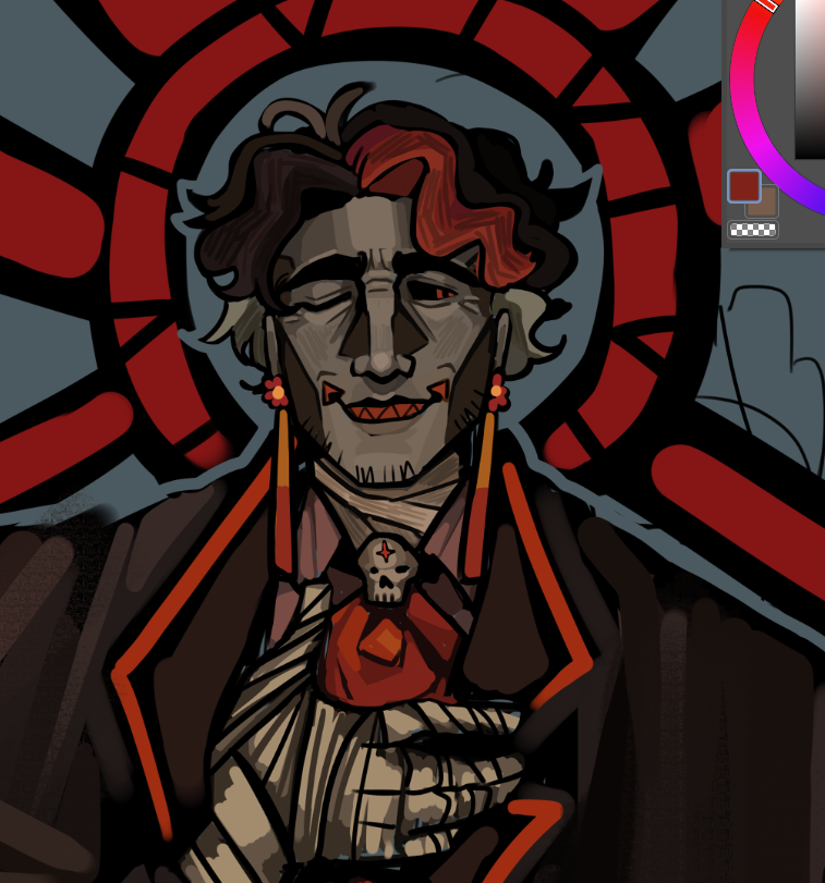 foxhornes's tweet photo. im lazy,,, anyways who let this man look so stunning [ #dkshackart ] https://t.co/fCQoJg2ry6