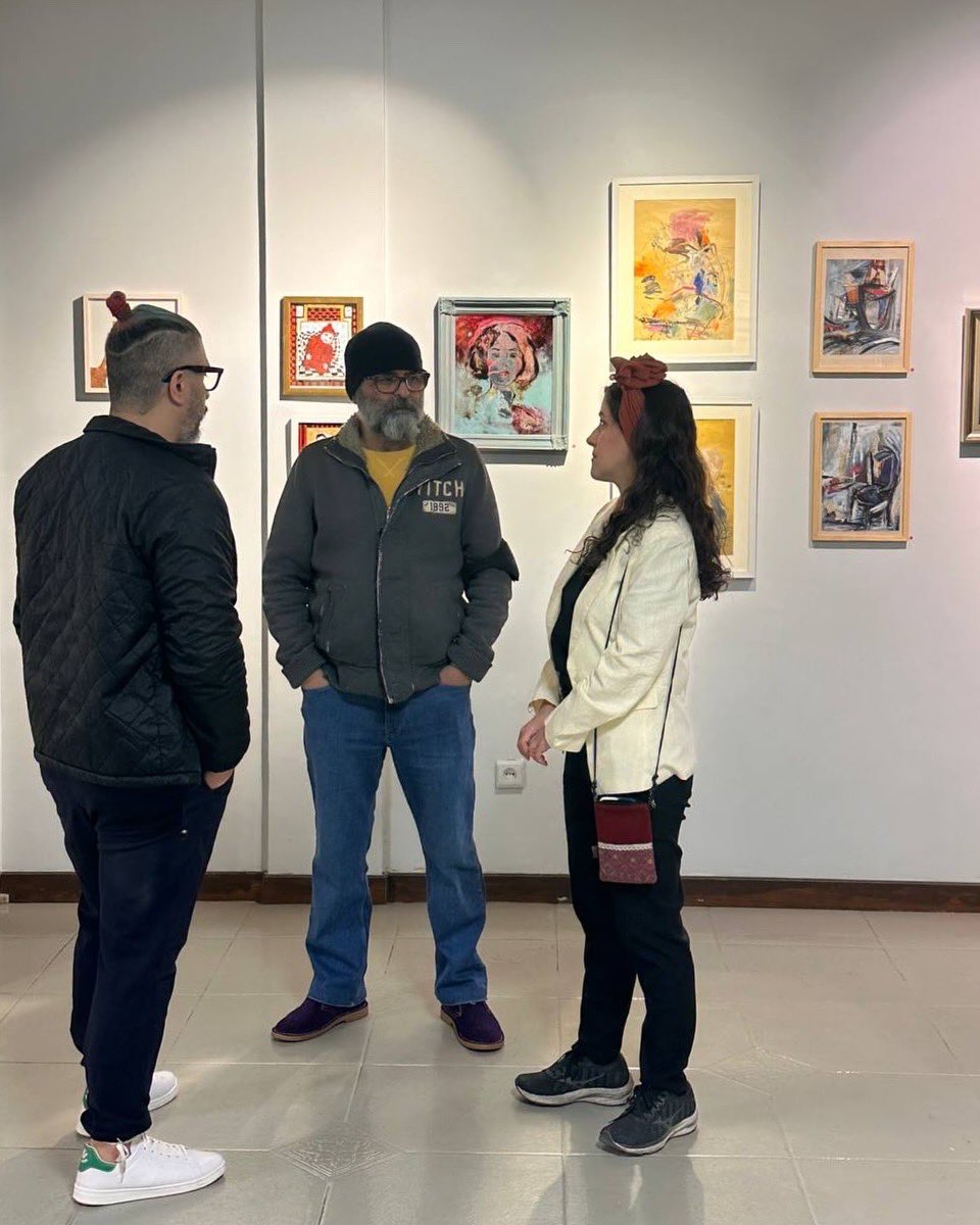THE ART SALE EXHIBITION THREE

(Annual Art Sale of Binesh Gallery)

Opening on Friday, 
21 February 2025  
From 4 PM to 9 PM

Binesh Gallery, No. 22, Khakzad Alley, South of Park Way Intersection,Tehran, Iran 
The exhibition will continue until 9th of march .
