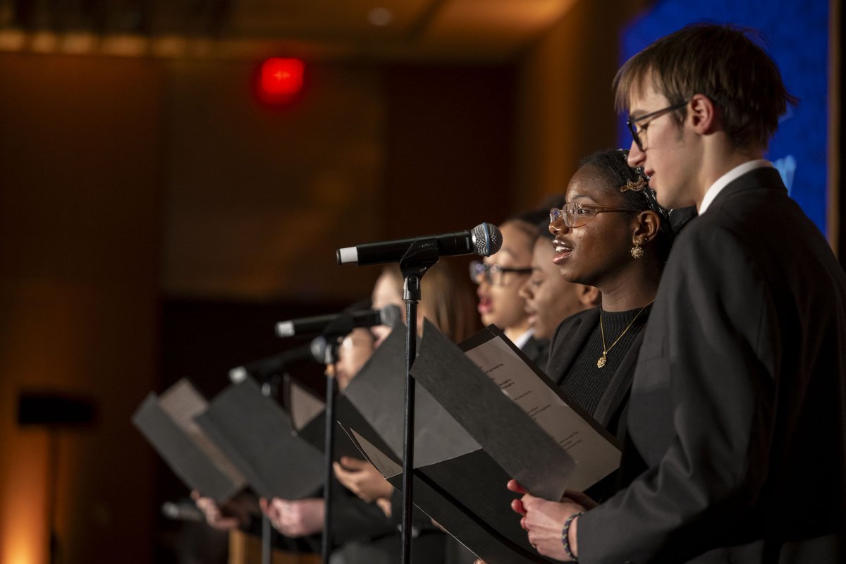 This past weekend we gathered to celebrate community excellence, scholarship &amp; service at #GUHealyDinner 2025.

Congrats to our honorees: Connor Lannaman (SFS'27), Mannone Butler (B’94, L’99), Dr. Maurice Jackson (MA'95, G'01) &amp; Ryan Wilson (C’12, L’15)! Hope to see you in 2026!