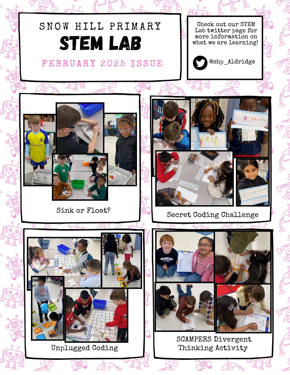 It’s been a busy February! #STEM <a href="/SHPRams/">Snow Hill Primary</a> <a href="/GCS_STEM/">Greene County Schools STEM</a> 🤖 ⚙️ 🧪 💻