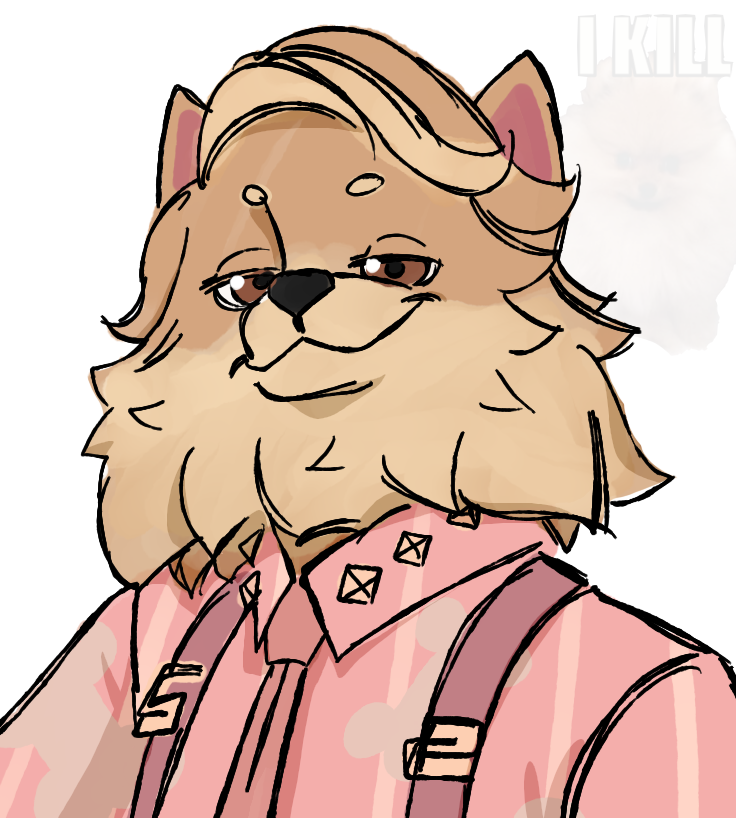 AER0SAI's tweet photo. I love the gay pomeranian from Fortnite💈🐶
 #Fortnite #FortniteArt https://t.co/c2YRhISP7s