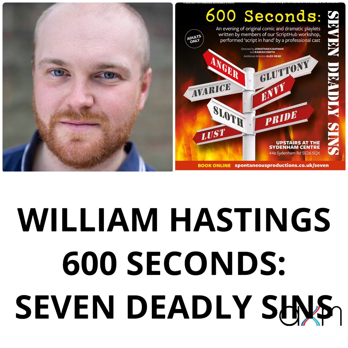 Congratulations to our client William Hastings who appeared I 600 Seconds: Seven Deadly Sins last night.