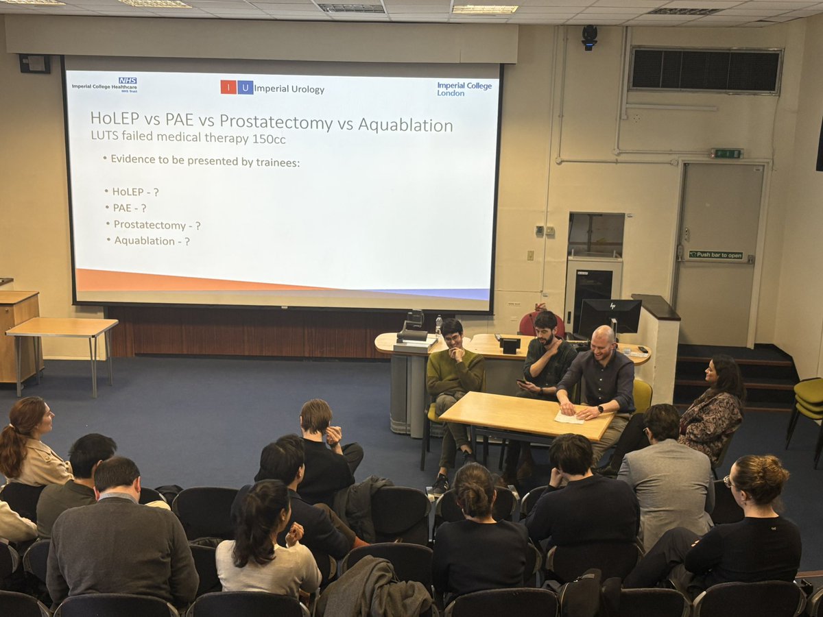 Imperial Urology (@imperialurology) on Twitter photo Was a pleasure for <a href="/imperialurology/">Imperial Urology</a> to host last weeks pan London registrar training day on male LUTS and BPH. Thanks to Sanjiv Agarwal, <a href="/SH_Urol/">Sami Hamid</a>, <a href="/MarcusDrakeUrol/">Marcus Drake</a> and <a href="/HamidAbboudi/">Hamid Abboudi</a> for the talks. Thanks to the trainees for fantastic engagement and the case by case debate Was a pleasure for <a href="/imperialurology/">Imperial Urology</a> to host last weeks pan London registrar training day on male LUTS and BPH. Thanks to Sanjiv Agarwal, <a href="/SH_Urol/">Sami Hamid</a>, <a href="/MarcusDrakeUrol/">Marcus Drake</a> and <a href="/HamidAbboudi/">Hamid Abboudi</a> for the talks. Thanks to the trainees for fantastic engagement and the case by case debate
