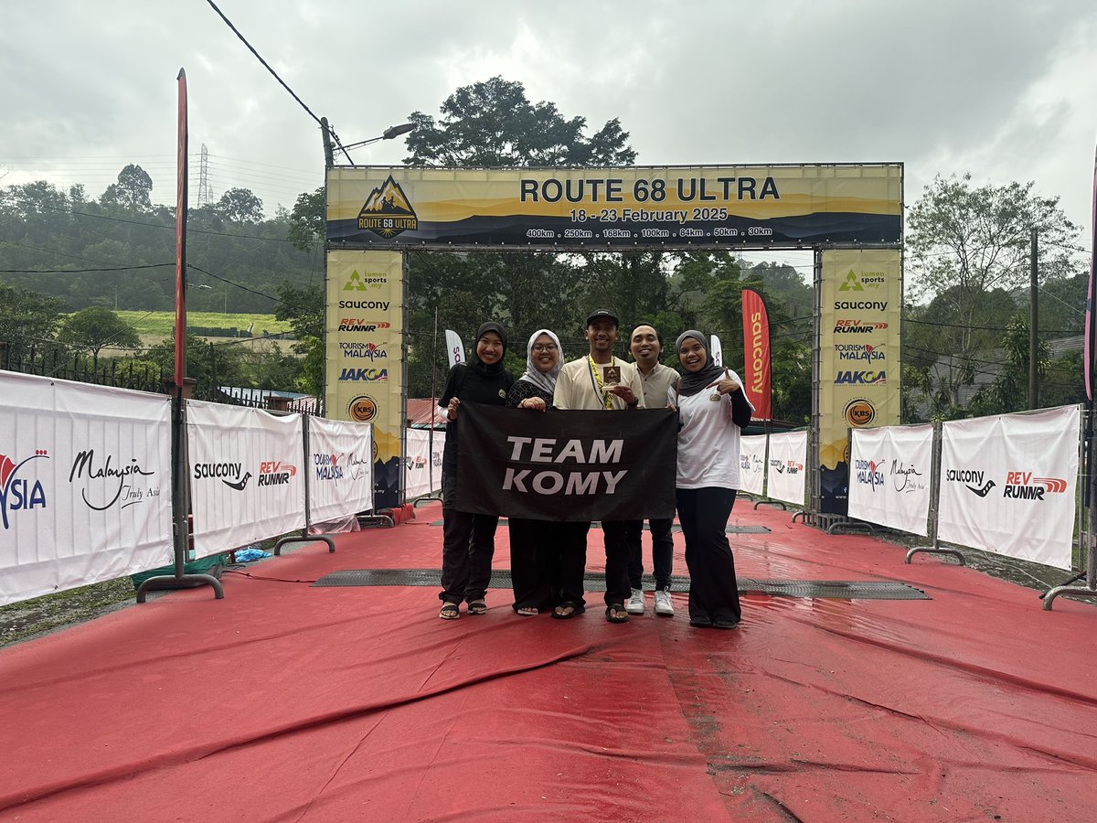 ojfira's tweet photo. Route 68 Ultra 2025

Category : 30km Men Open
Overall : 13/123
Gender : 13/78
Category : 7/14
Timing : 2:59 (PB)

Alhamdulillah, this is the greatest achievement in running sport after 1 decade. 🏆 https://t.co/gtsDEcxPz5