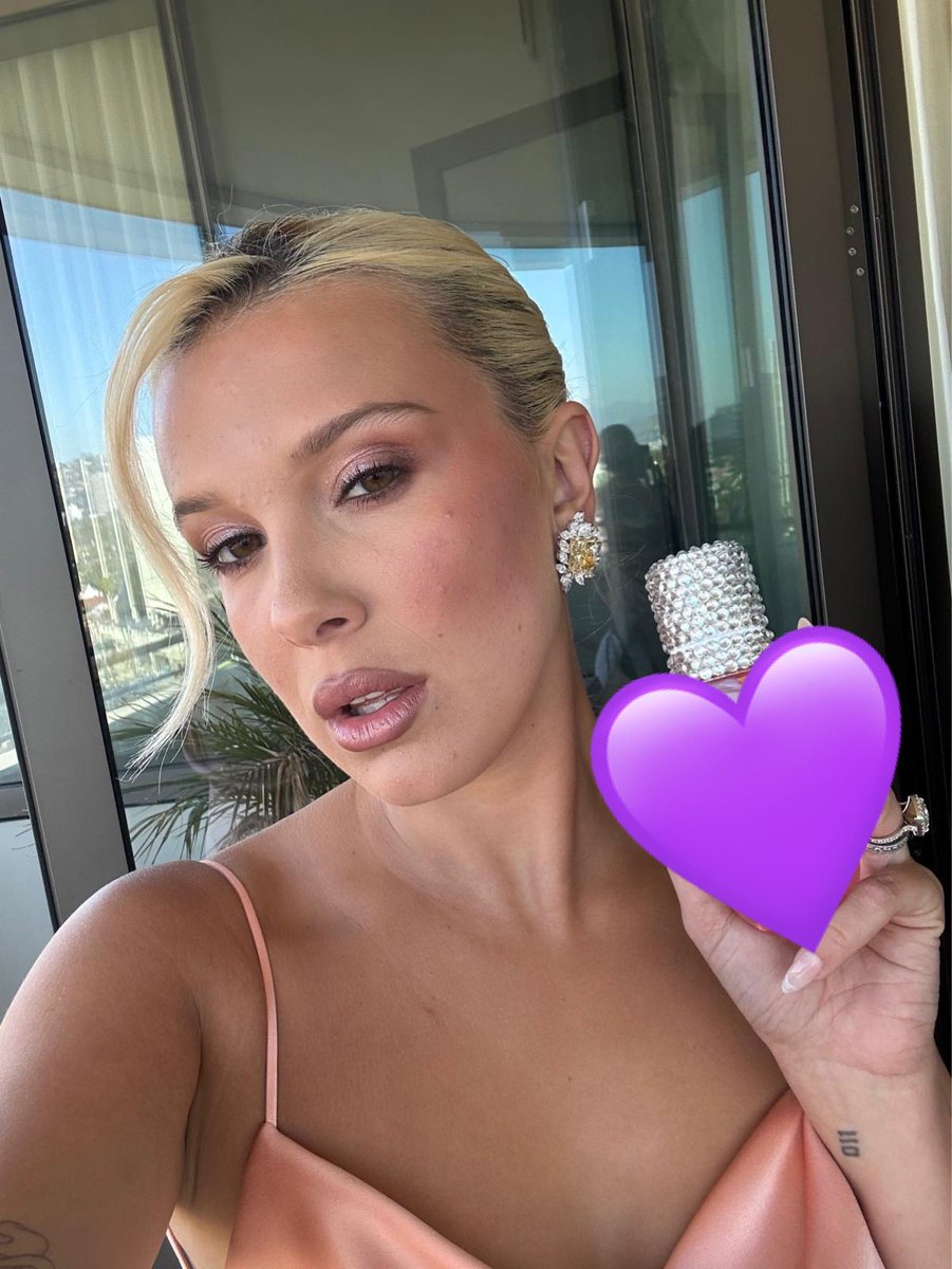 Florencebymills's tweet photo. sneak peek of @milliebobbybrown’s look for @sagawards tonight… and also soft launching something coming v soon 🤭🩷🎀 https://t.co/HrK5C3irG2