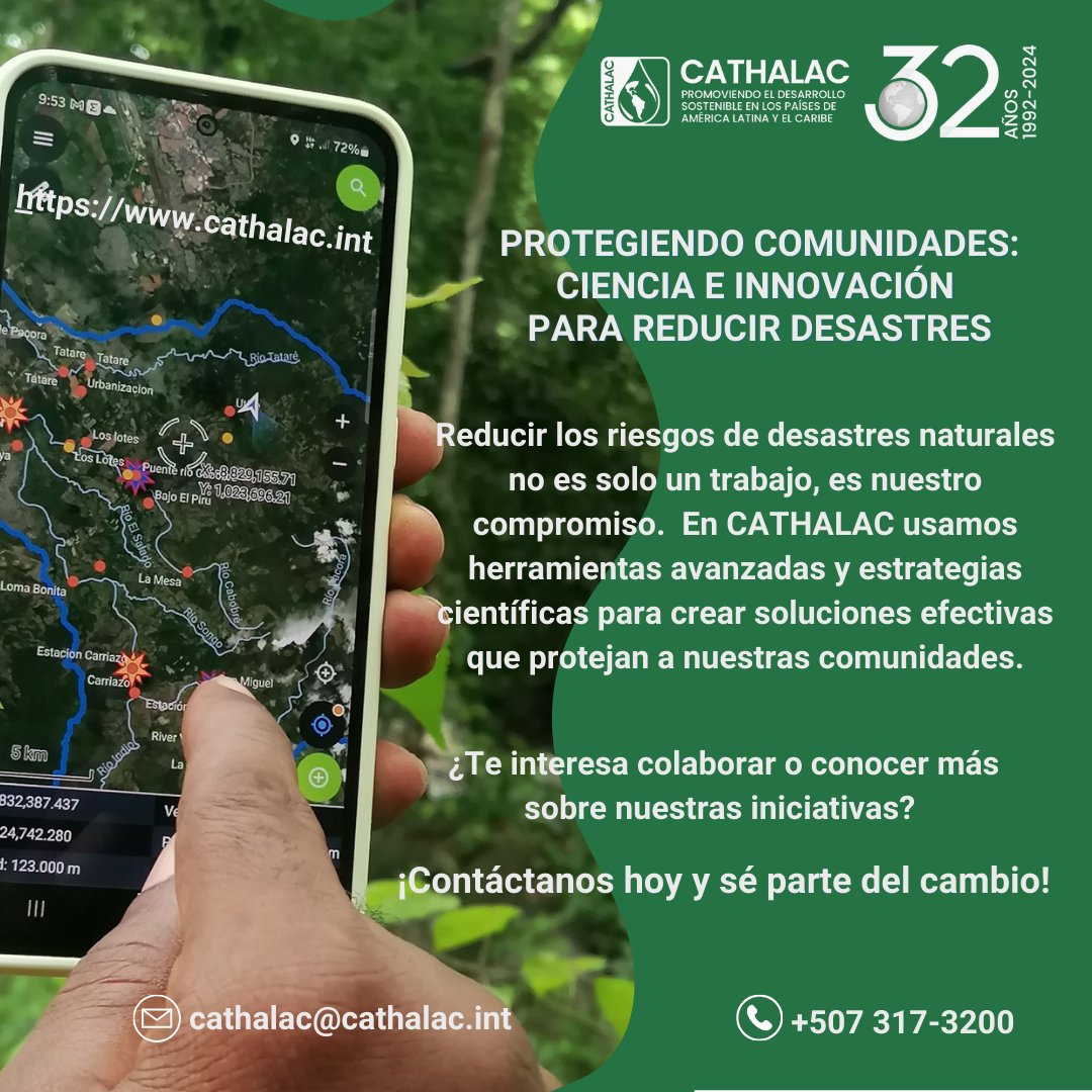 Apóyanos para seguir brindando soluciones efectivas que protegen a nuestras comunidades
#AlertaTemprana #Resiliencia #CienciaParaLaAcción #PrevenciónDeDesastres #CambioClimático #Inundaciones #Incendios