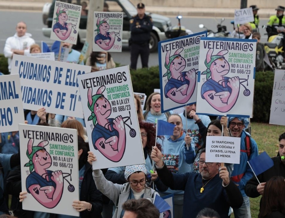 Esto no va de ideologías políticas.
No va ni de izquierdas ni de derechas. 

Me da igual a quién votes. Si tienes una mascota y te importa, tienes que manifestarte por sus derechos Y PUNTO.

No encuentro ni un solo motivo para no protestar contra esta ley. Ya está bien de que se