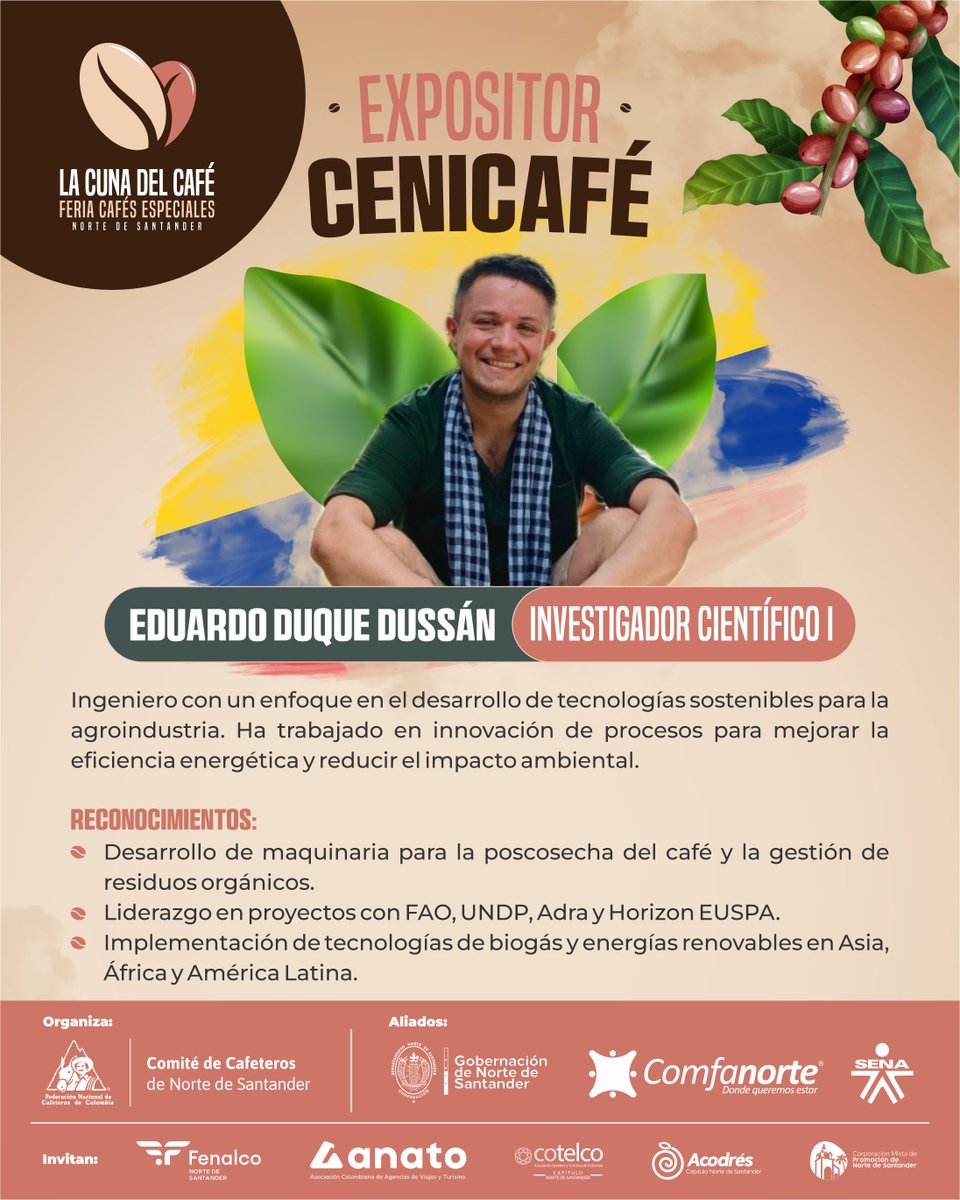 cunadelcafee's tweet photo. Te invitamos a “La Cuna del Café 2025”, un evento único en Norte de Santander que celebra nuestra rica tradición cafetera. https://t.co/FSe1rFh8kt
