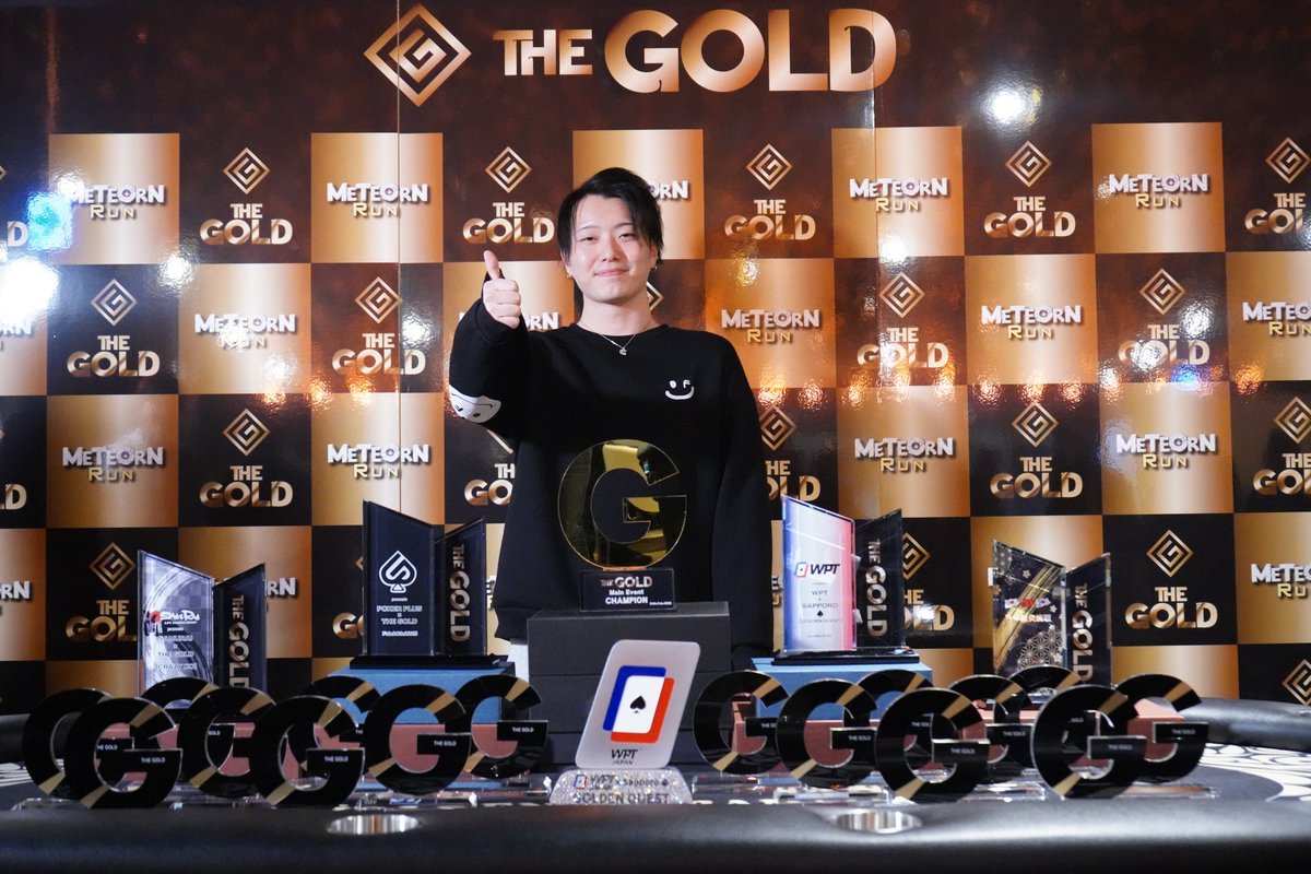 THEGOLD_G's tweet photo. 【#2 Main Event 入賞者】

9位入賞の

K 様です。

Prize 200,000の獲得です💰

入賞おめでとうございます！
#THEGOLD
#北海道
#J15
#KMGM
#ゴールドラッシュ https://t.co/eIkOM93wKJ