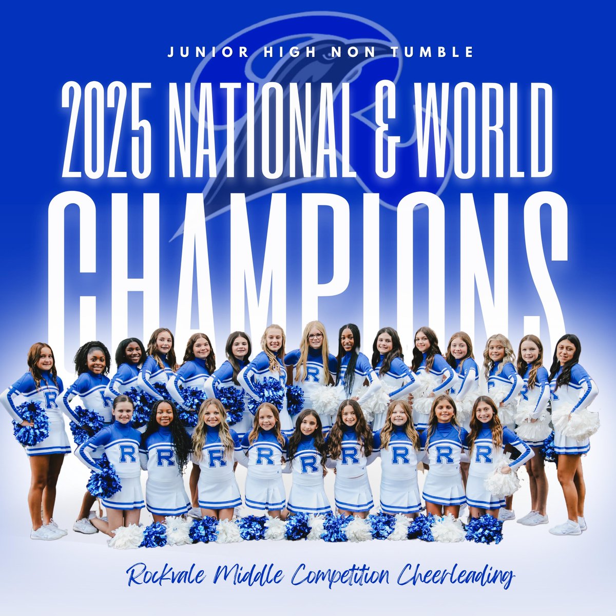 Cheer teams from Rutherford County Schools competed at the Universal Cheerleaders Association’s National High School Cheerleading Championship in Orlando earlier this month.

Rockvale Middle returned as national and world champions in Junior High Non-Tumbling. Blackman High
