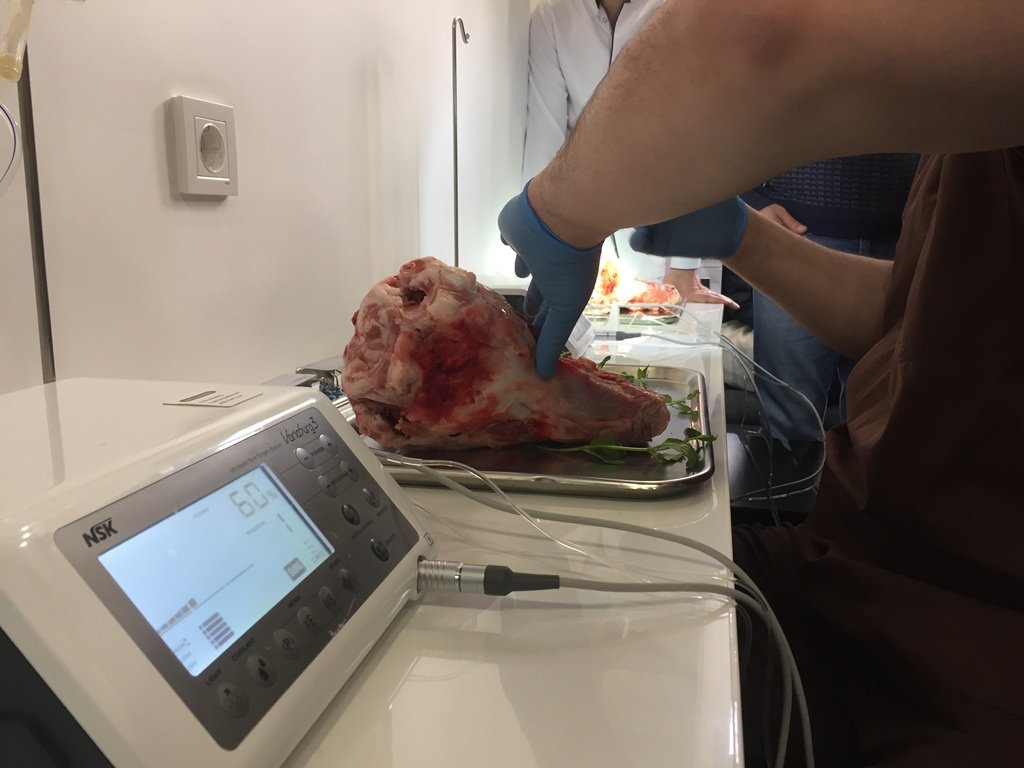 AramDavidyan01's tweet image. visiting specialist from Moscow, an maxillofacial surgeon, founder of the Servantes dental implantation center in Moscow dr. Hapet Mukoyan. The course had teoretical and practical parts.
On behalf of all participants, we thank Dr. Apet Sarkisovich for sharing his experience