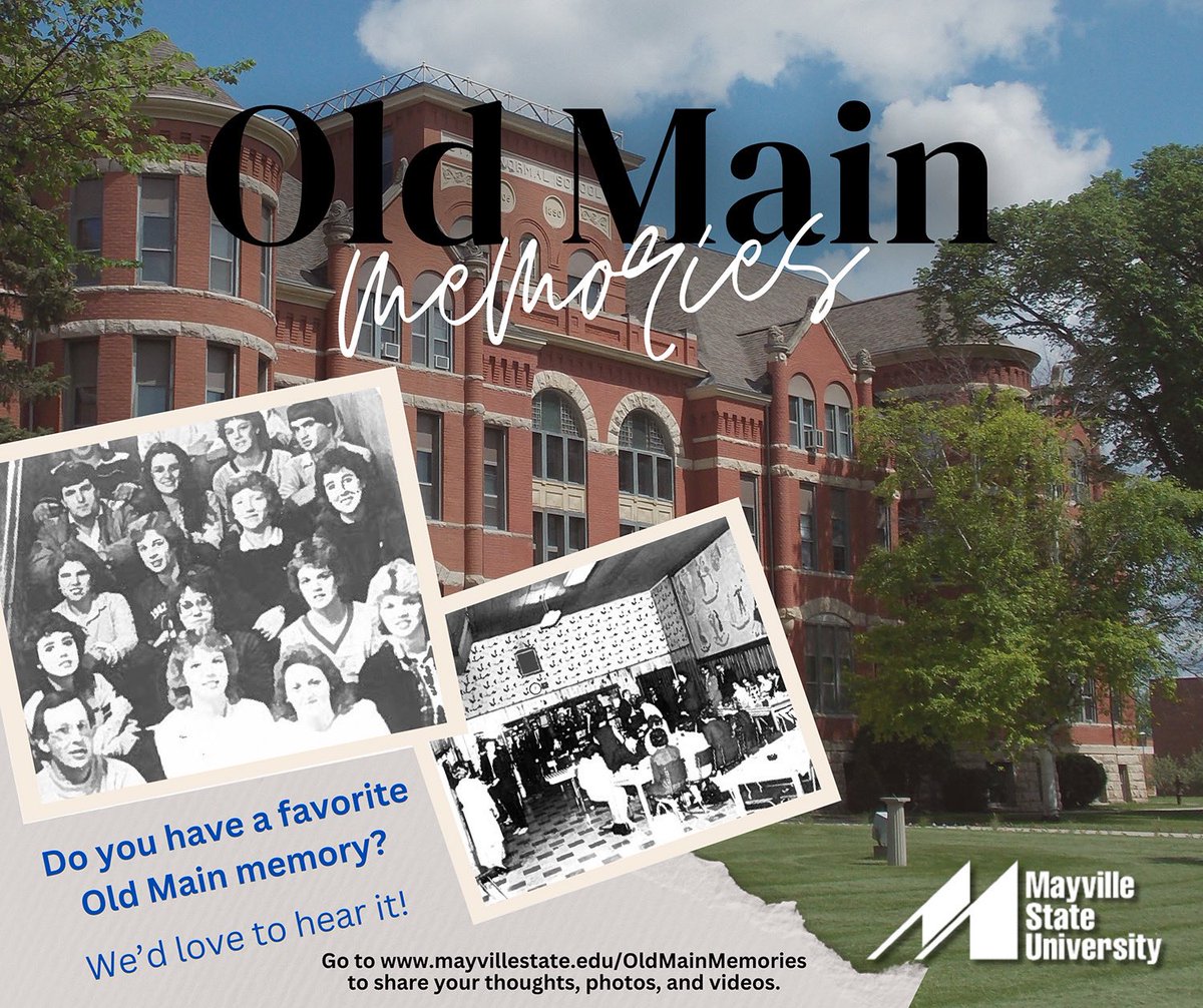 Mayville State's Old Main is undergoing a $52M renovation to modernize classrooms, improve accessibility, and create more space for students, staff, and faculty! The project honors its legacy while preparing for the future. Do you have an Old Main memory?
mayvillestate.edu/oldmainmemories
