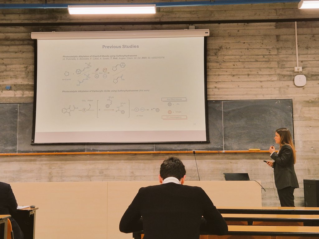 SynCat (@syncatlab) on Twitter photo 🥂🥳 Congrats to <a href="/SchiroliDS/">Debora Schiroli</a> and <a href="/constantinAnaM/">Ana M Constantin</a> on successfully defending their PhD Thesis!
Dedication, hard work and focus always pay off. Wishing you both an exciting journey ahead in your careers 💪🏻 🚀
#PhD #viva 🥂🥳 Congrats to <a href="/SchiroliDS/">Debora Schiroli</a> and <a href="/constantinAnaM/">Ana M Constantin</a> on successfully defending their PhD Thesis!
Dedication, hard work and focus always pay off. Wishing you both an exciting journey ahead in your careers 💪🏻 🚀
#PhD #viva