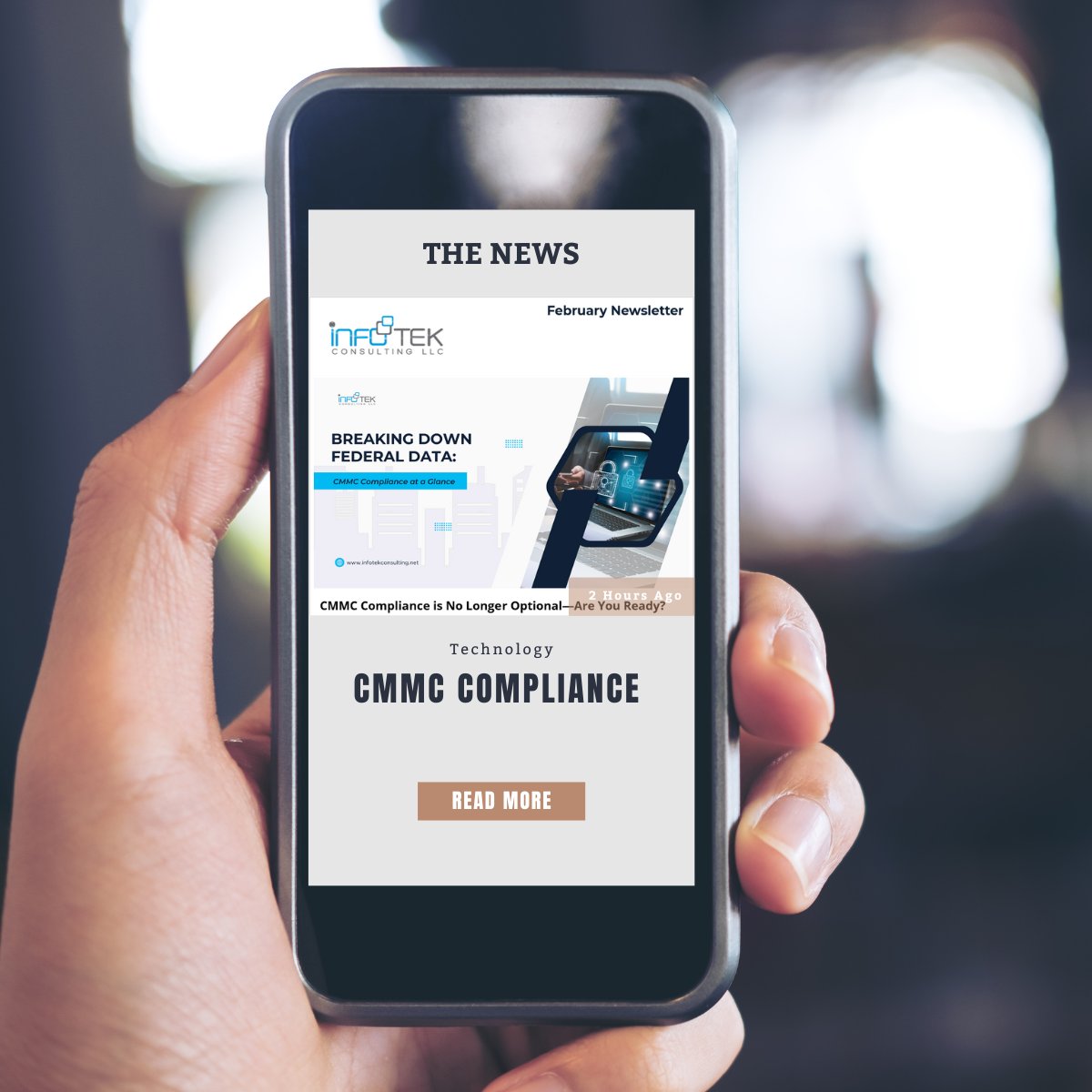 New CMMC standards are here—are you prepared? With updated DoD rules, certification is key to securing contracts. Unsure where you stand? Check our newsletter for essential insights:  zurl.co/8n3nt 

#GovCon #CMMC #Compliance #Cybersecurity #InfotekConsulting