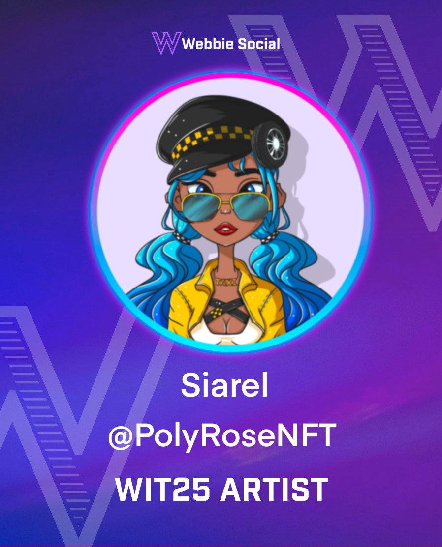 PolyRoseNFT's tweet image. GE 🤗🫶

I recently received an email 😍
I am very glad that I am among 100 wonderful artists 😍
Now I&apos;m a #WomanInTech

Thanks to @flokdex, thanks to her I got this chance 🥰
Thanks @WITMuseum @WebbieSocialApp the opportunities 😍🥰

I&apos;m looking forward to this amazing event 🥰