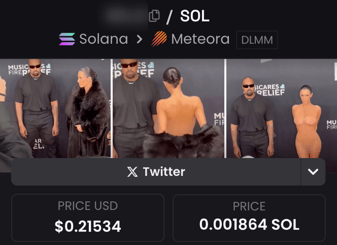 DeFiTracer's tweet image. I might found Kanye West's dev wallet and memecoin...

currently accumulated by whales at just $2.1m mcap

To get ticker before 1000x: like, rt and reply here 👇

Must be following or I can't DM you