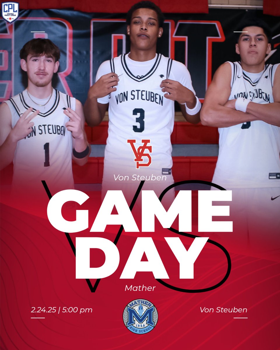 von_athletics's tweet photo. IHSA State Playoffs get underway tonight at Von hosts Mather. Tip-off set for 5pm. Go Panthers! @cplathletics @vonsteubenmsc https://t.co/W1qhGbtq3C