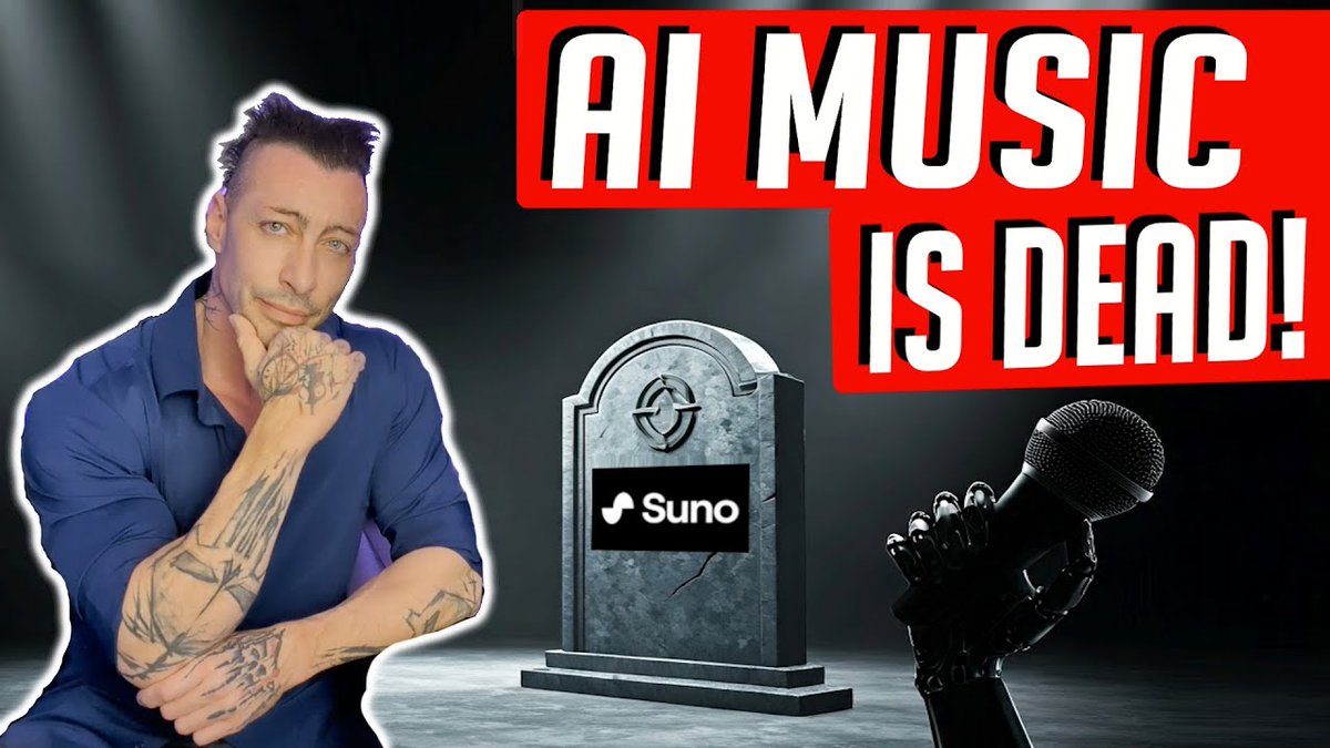Ai music is dead!
youtu.be/JcCeZUL5iLs?si…