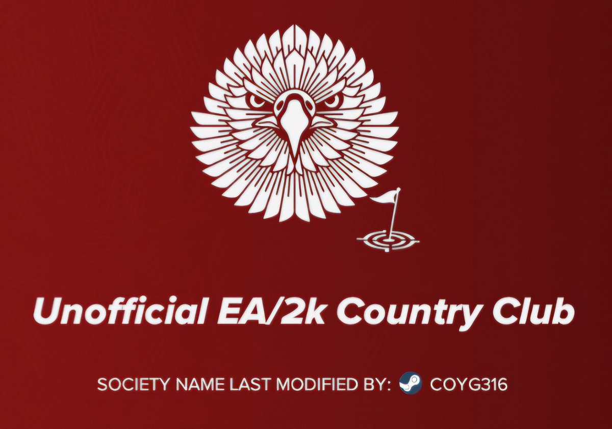 UNOFFICIALEA2K's tweet photo. Week 1 at Unofficial EA/2k Country Club is underway 🏌‍♀️ We welcome all new players to join our Society and Discord 😉 3 tournaments per week with a mix of 36 and 72 hole tournaments. Pro settings. Skill stick only. Let's go! ⛳️ #PGATOUR2K25 Discord https://t.co/kld4rFjnea https://t.co/7WzMIIcNVu