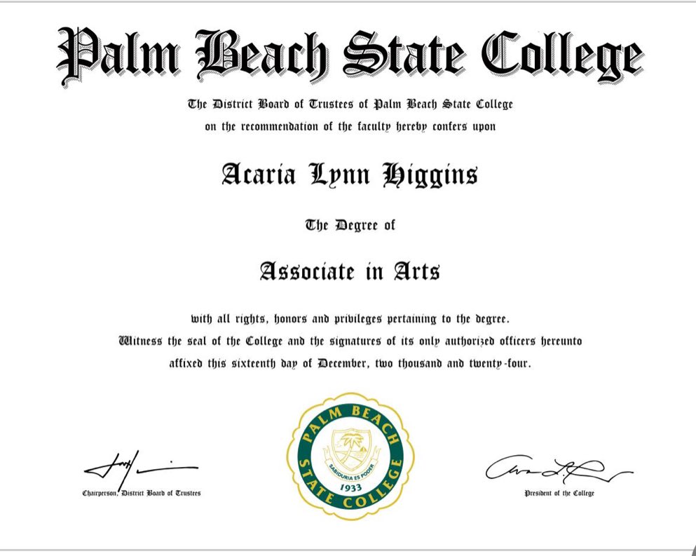 Beyond grateful and proud to share that I’ve officially earned my AA degree while still in high school! 🎓✨ It’s been a lot of hard work, but worth it. Huge thanks to my family, friends, and everyone who supported me🎉 #AAdegree #HighSchoolGraduate #FutureGoals #HardWorkPaysOff
