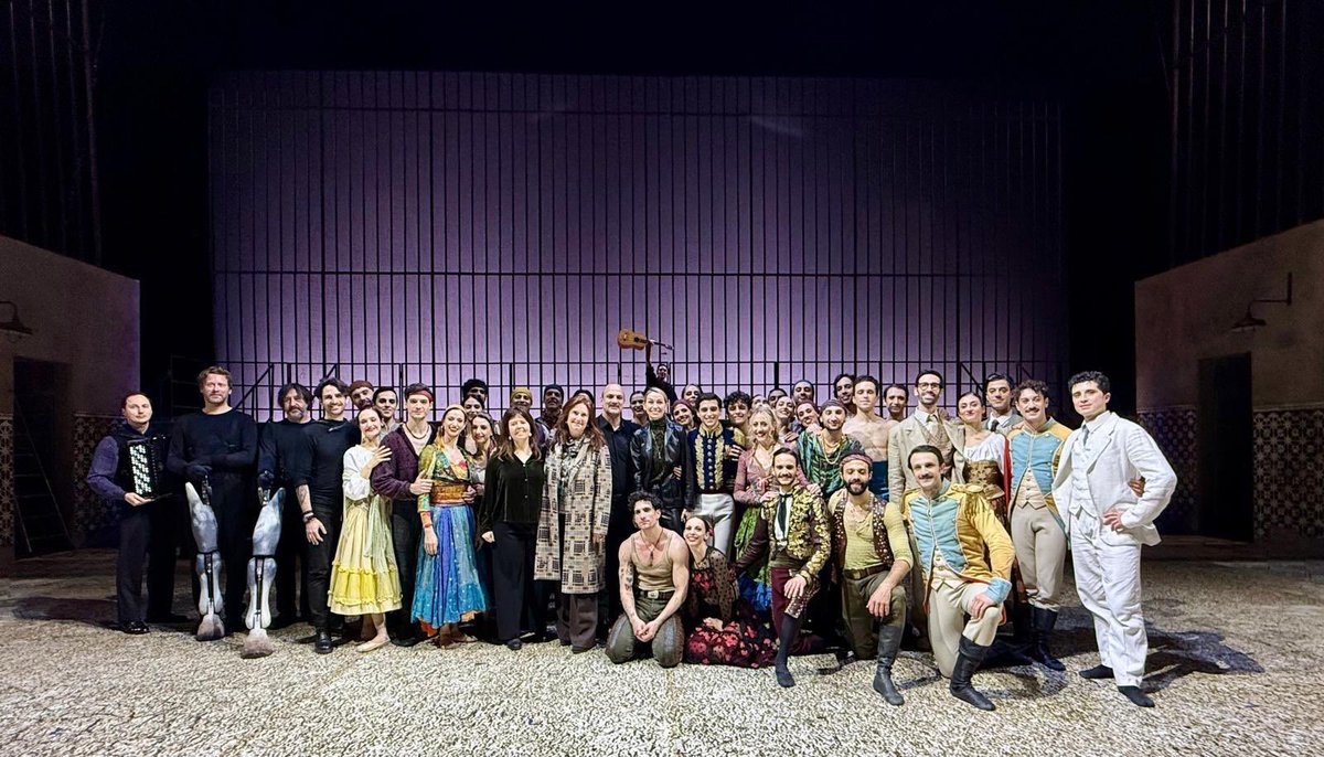 Un grandissimo piacere e un onore assistere alla “Carmen” al Palais des Congrès di Parigi 🇫🇷 magnificamente interpretata e realizzata dal Corpo di Ballo del Teatro dell’Opera di Roma 🇮🇹 diretto da Eleonora Abbagnato ✨