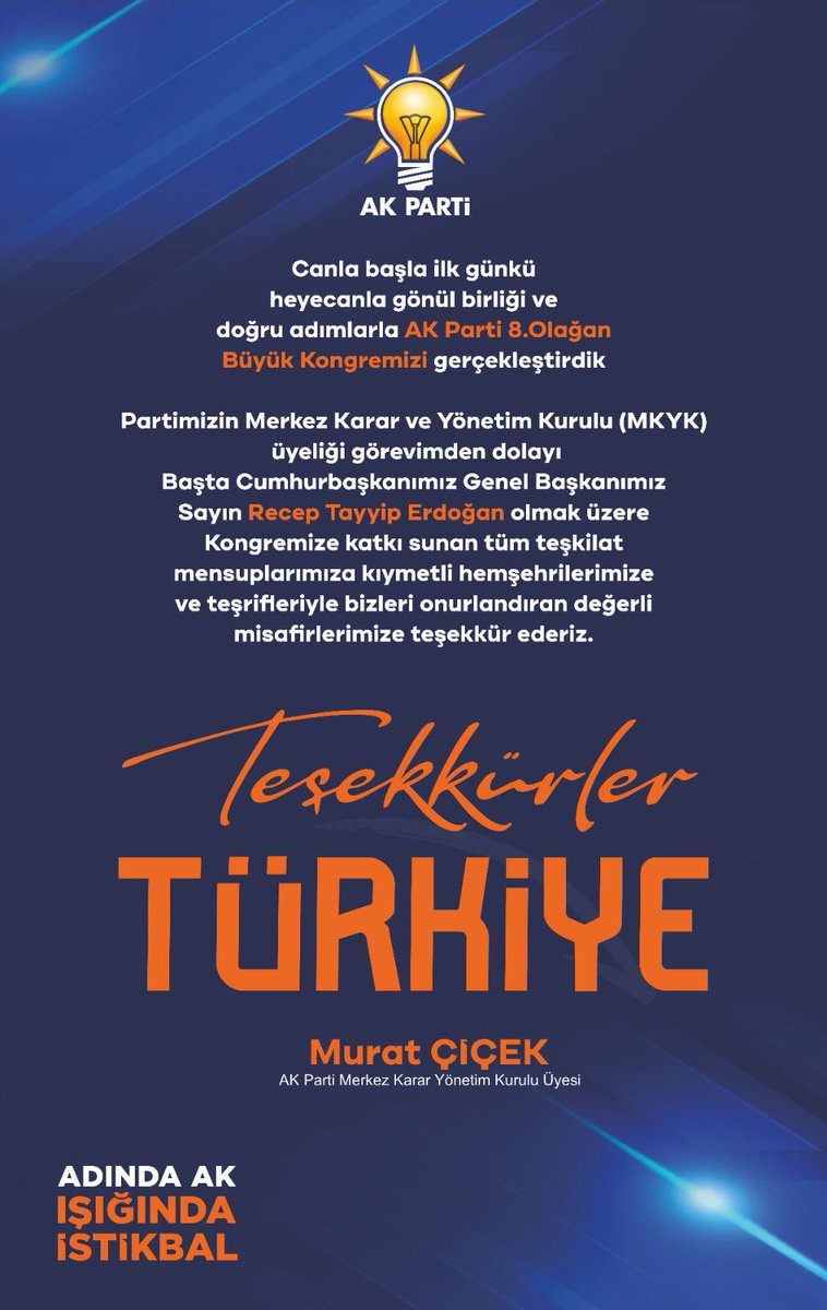 avmuratcicek's tweet image. Bizlerden desteğini esirgemeyen tüm teşkilatlarımıza ve Batmanlı hemşerilerimize, ülkemizin ve bölgemizin her şehrinden destek bildiren yol arkadaşlarımıza ve dostlara teşekkür ederim. 

@72akpartibatman @akpartiibatman @akkadin_batman @AkGenclikBatman