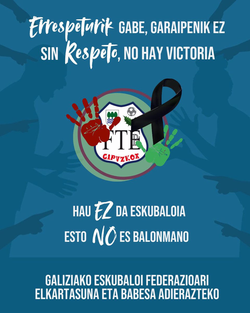 🙅‍♂️ESTO NO ES BALONMANO

Después de dos meses ingresado en la UCI ha fallecido Andrés, abuelo del árbitro, que fue agredido en un partido escolar.

💪Desde la <a href="/BGipuzkoa/">Balonmano Gipuzkoa</a> y el <a href="/GipuzkoaCta/">CTA Gipuzkoa</a>  queremos mandar nuestro más sincero pésame a la familia, amigos y toda la Federación Galega.