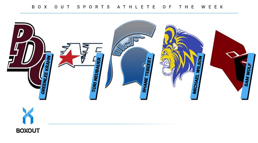 Box Out Sports Athlete of the Week: February 17-23 #wisbb #wisgb #wisswimanddive

Greenlee Krahn, Prairie du Chien
Torie Neubauer, Appleton East
Shane Tebeest, McFarland
Michael Wilson, Madison West
Sam Wolf, Middleton

<a href="/BoxOutSports/">Box Out</a>
wissports.net/news_article/s…
