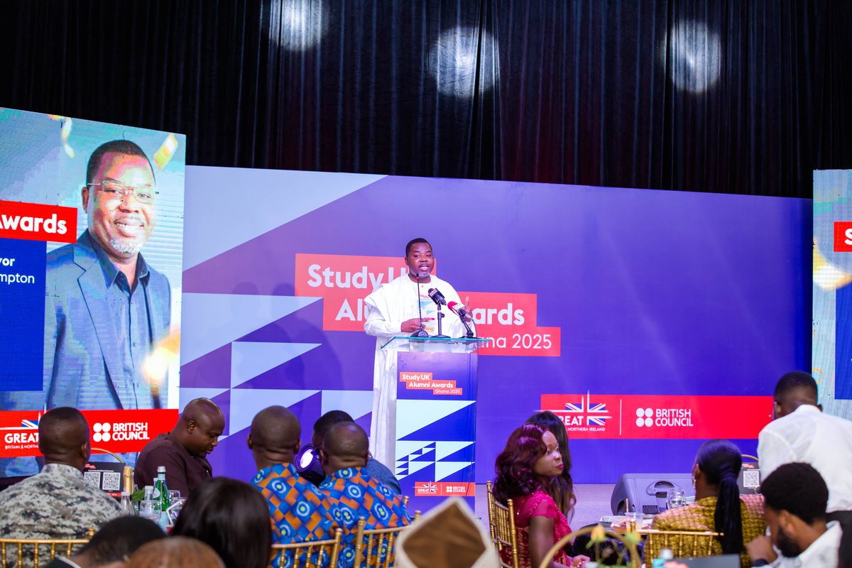 233GSET's tweet photo. We are beyond proud to celebrate our Director, @MiraculeDG , for winning the prestigious #StudyUKAlumniAward in the ππ¨ππ’ππ₯ ππππ’π¨π§ πππππ π¨π«π².
@noble_selorm @ocloo_miriam @Kofi_D233 @EghanJoana @TTELGhana @robinedwardtodd
#StudyUKAlumni #SocialImpact https://t.co/rk25QZB4wK