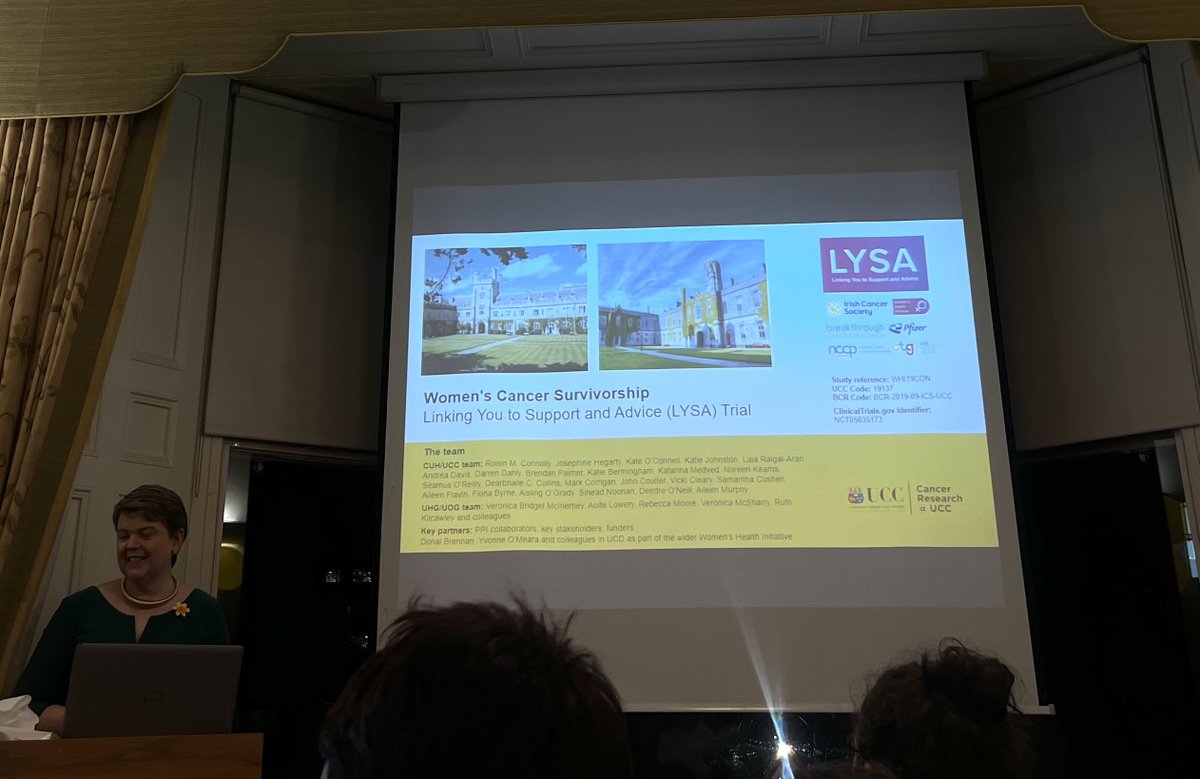 Congratulations to the #LYSA team on being awarded Survivorship Project of the Year at the <a href="/IrishCancerSoc/">Irish Cancer Society</a> 2025 Research Awards
