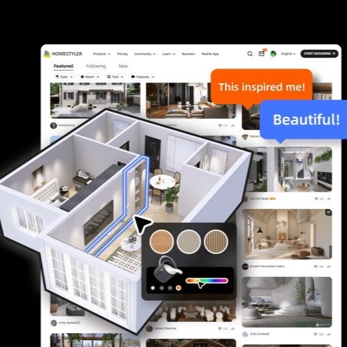 JadoreMontreal's tweet photo. J'ai essayé Homestyler et je suis impressionné ! Pour seulement 4,99 €, c'est un outil génial pour créer votre maison de rêve. Simple, intuitif et plein d'options. Fini les tracas de la déco, c'est ludique et efficace ! 🏡✨ #HomeDesign #Homestyler https://t.co/akjucYC65n https://t.co/cCmmdDDhRE
