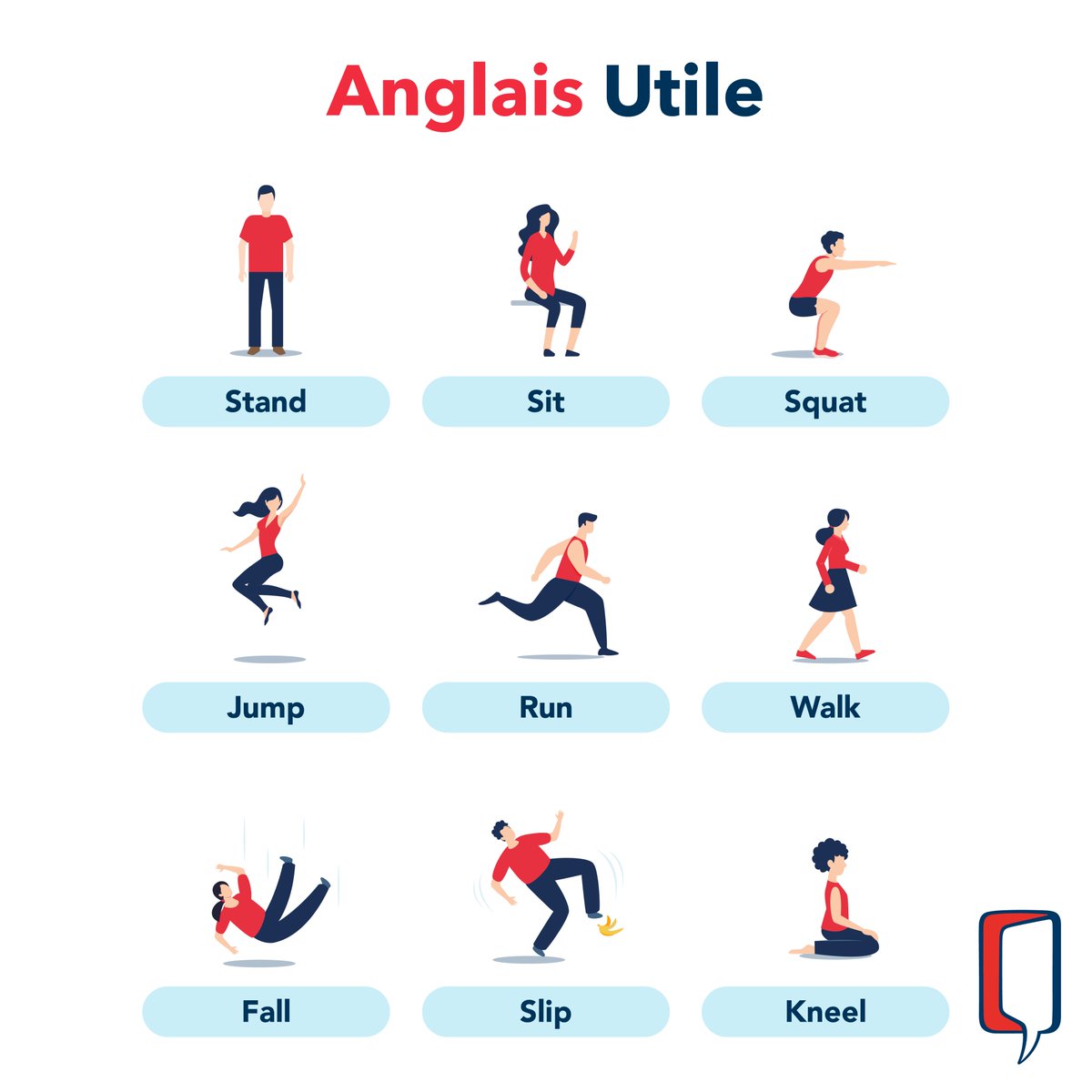 9 verbes utiles pour faire du sport en anglais : wallstreetenglish.fr/fiches-anglais…