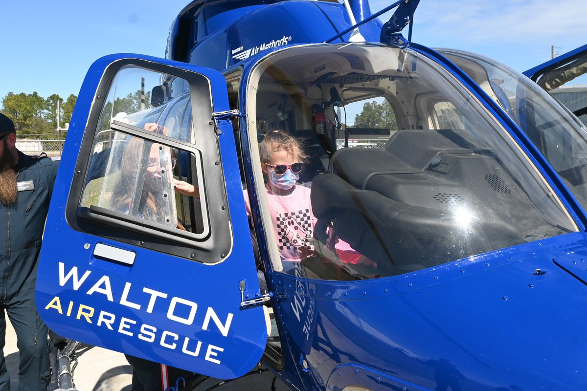 On Jan 5, 2025, WCFR &amp; <a href="/WaltonAirRescue/">Walton Air Rescue, Florida</a> treated a young girl bitten by her dog &amp; flew her to the hospital. On Feb 24, the crew reunited with her, seeing her healthy &amp; healing. A powerful reminder of why we do what we do—thanks to Ms. Murphy for the chance to reconnect with Mason!