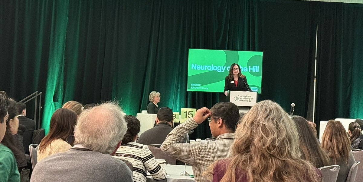 Stacey Clardy MD PhD (@staceylclardy) on Twitter photo Neurology on the Hill
is kicking off in Washington DC today - here raising awareness of Neurology Patients and Neuroscience Research 🧠
Opening inspirational remarks from
Mary E Post AAN CEO and
Dr. Carlayne E Jackson
#NOH25 #AANadvocacy
<a href="/aanmember/">American Academy of Neurology</a> Neurology on the Hill
is kicking off in Washington DC today - here raising awareness of Neurology Patients and Neuroscience Research 🧠
Opening inspirational remarks from
Mary E Post AAN CEO and
Dr. Carlayne E Jackson
#NOH25 #AANadvocacy
<a href="/aanmember/">American Academy of Neurology</a>