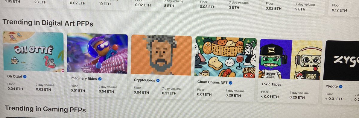 So <a href="/opensea/">OpenSea</a> I see we be trending. 👀👀. Can we get a shout out 😎 for the Toxic Tape loyal holders.