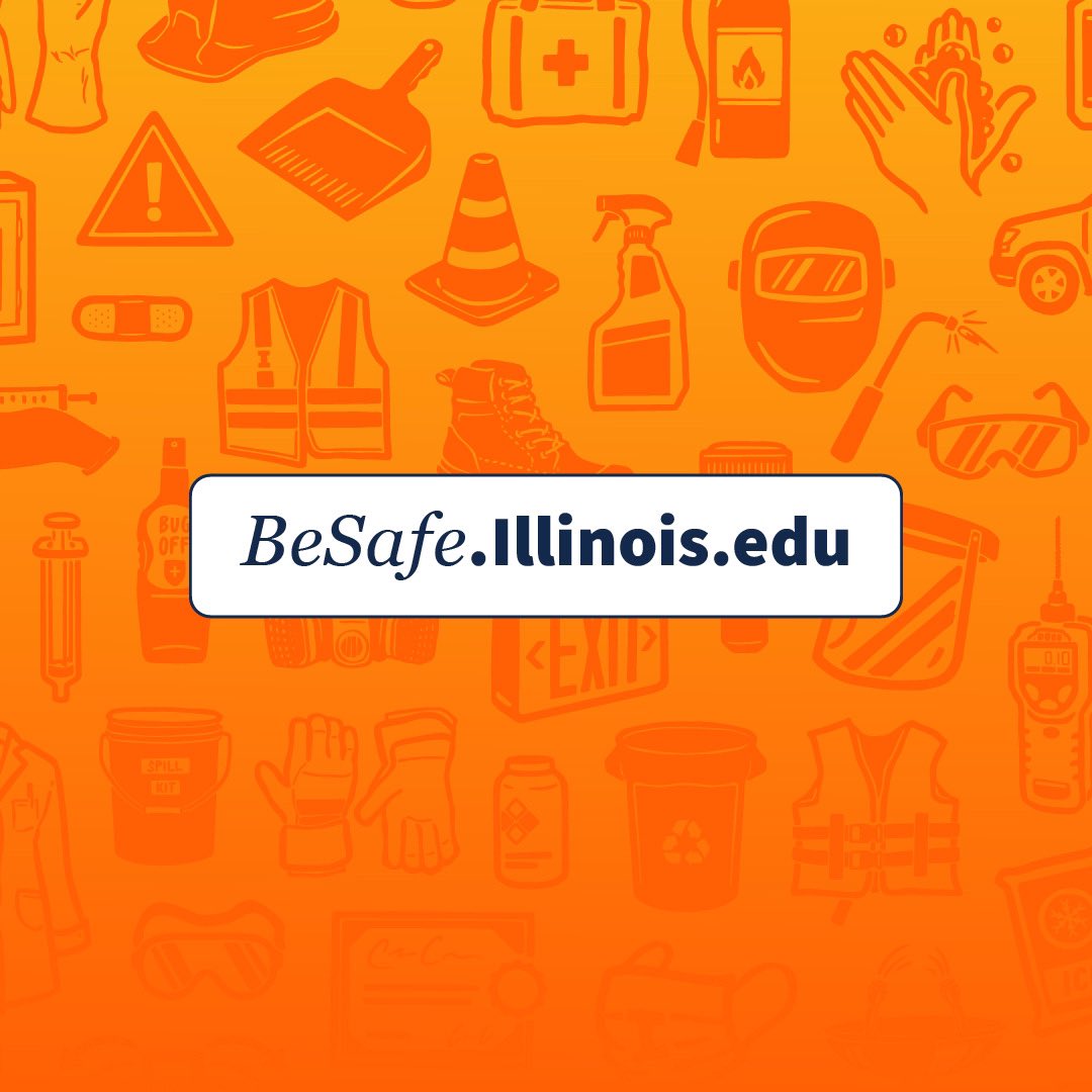 Having a safe campus is part of being a great campus, and we all play a part. 🪛🐴🛠️🧯💡

🔗 Learn more at BeSafe.illinois.edu 

#ILLINOIS #SafeCampus #Safety #BeSmartStaySafe