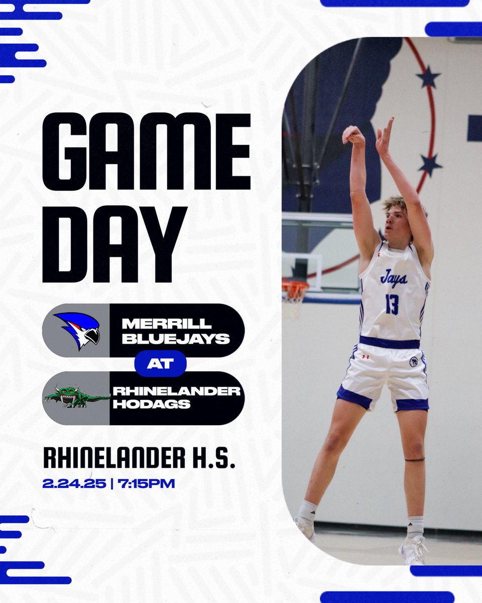 Big Road game tonight at Rhinelander!  Livestream: Fan.Hudl.com 
<a href="/Merrill_AD/">Merrill Activities</a> <a href="/WeAreMAPSchools/">MerrillAreaPublicSch</a> <a href="/MerrillBluejays/">Merrill High School</a> @bhansonwaow <a href="/WSAW/">WSAW</a> <a href="/WJFW_Sports/">WJFW Sports</a> <a href="/wausauherald/">Wausau Daily Herald</a> <a href="/WausauPilot/">Wausau Pilot</a> <a href="/WJMT730/">Blue Jay 96.3 FM/730 AM</a>