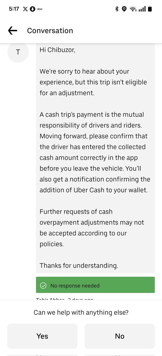 elbuzzy's tweet photo. @UberNigeria @OfficialDSSNG, @PoliceNG, @PoliceNG_CRU ,I mistakenly over paid uber dispatcher 66k naira plus and uber said  they can't do anything about it and the driver is still using their service and uber turned a blind eye https://t.co/sv8kXTSFVS