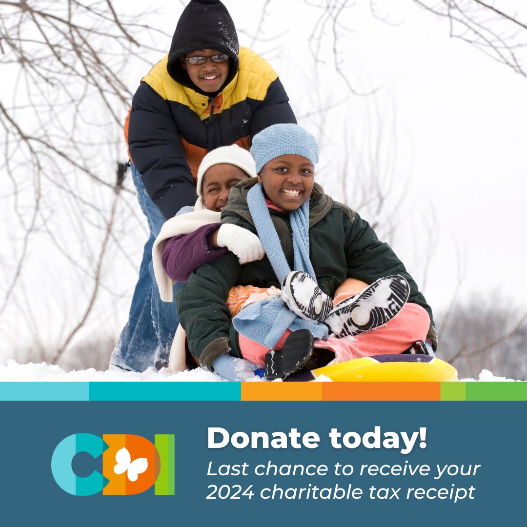REMINDER 📣 The extension to make a donation to CDI and get a 2024 tax receipt comes to an end this Friday, February 28!

It’s not too late to support child and youth mental health — donate online today: childdevelop.ca/impact/donate/