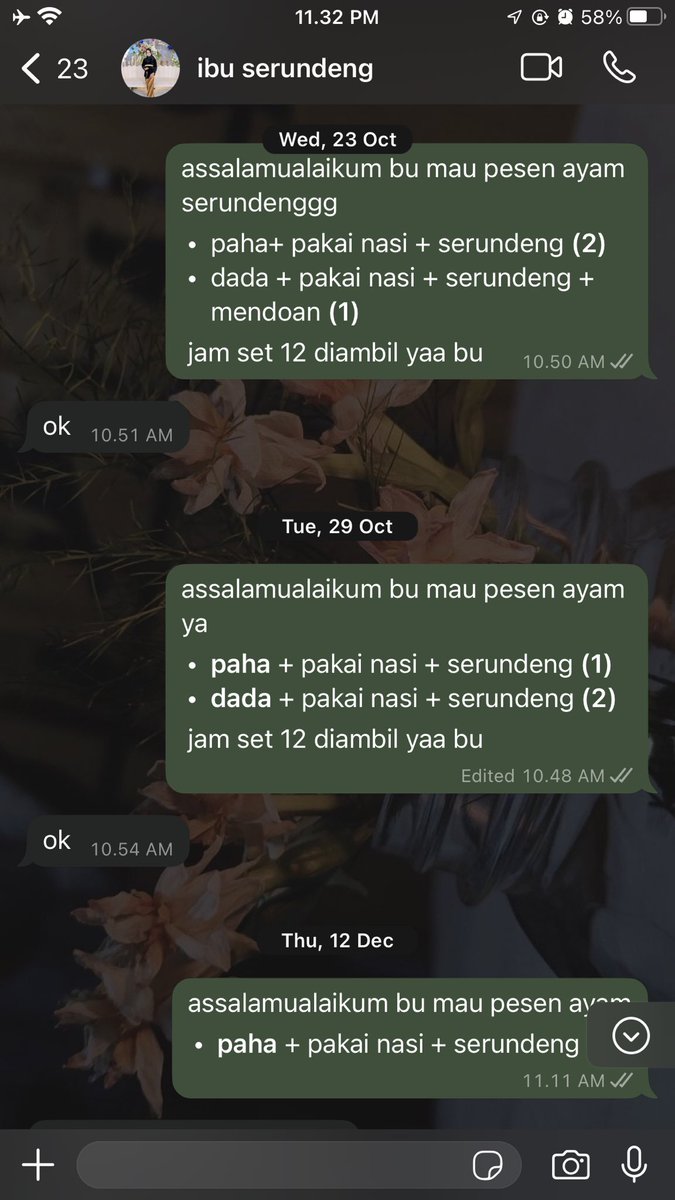 lightrisesilver's tweet photo. @convomf jastip ibuk serundeng deket kantor😭 https://t.co/2iMP85G8qj