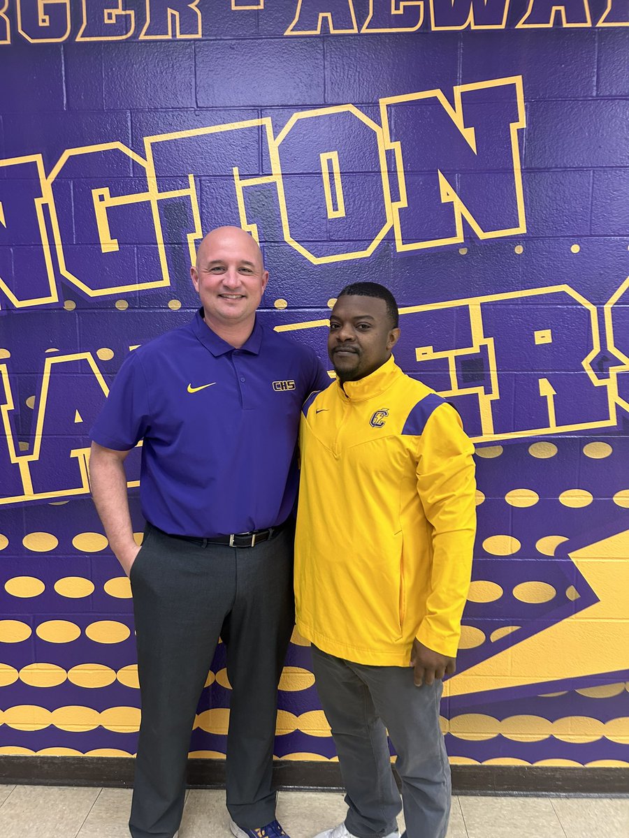 We want to welcome James Dowell to the Charger Coaching Staff!  He will be our New RB Coach this Fall.  He is 2003 Graduate of Covington⚡️ #OnceAChargerAlwaysACharger <a href="/JRKirby1/">JR Kirby</a>