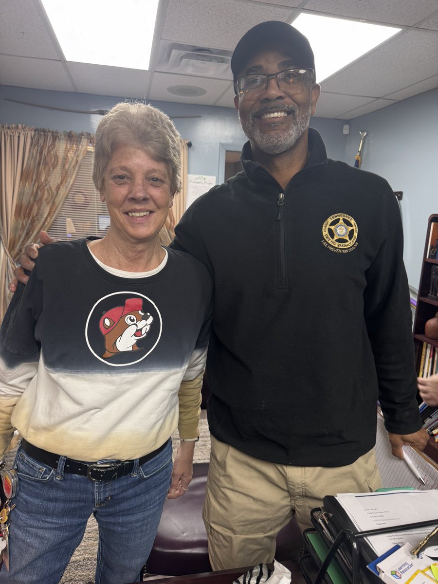 Fire Inspector just left and we are now part of a elite group “ NO DEFICIENCIES “ Congrats Ms Aker and the Hawk Family! #RelationshipMatters