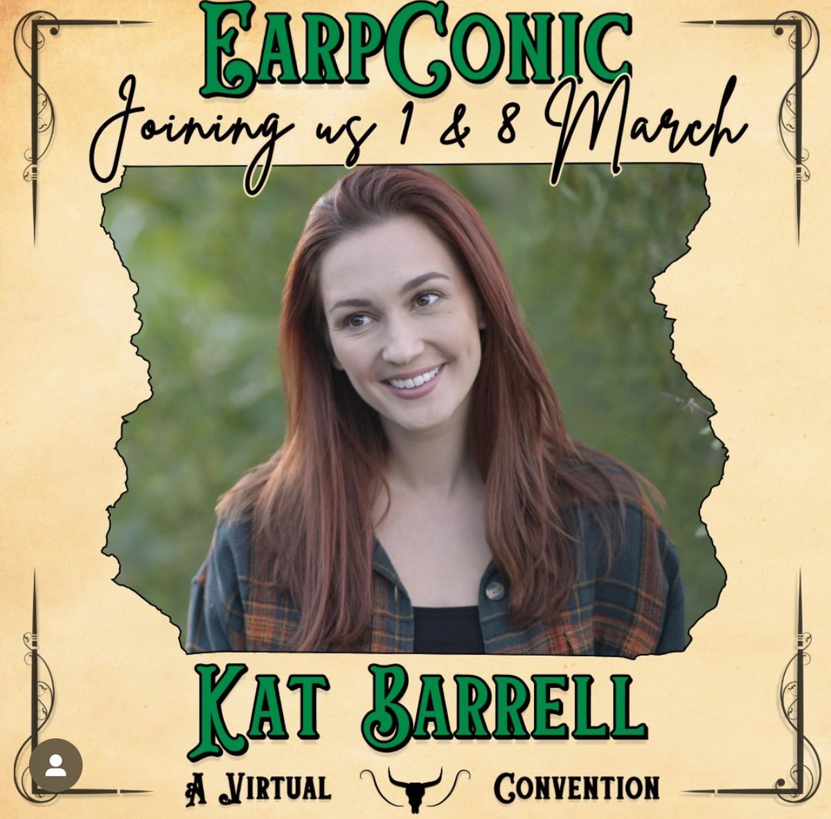 Hey #Earpers don’t miss <a href="/KatBarrell/">✌🏼Kat Barrell ✌🏼</a> virtually March 1 &amp; 8th, 2025 with <a href="/EarpConic/">EarpConic Presents</a> Get your 1on1s, gaming calls and personalized Autographs. #WynonnaEarp