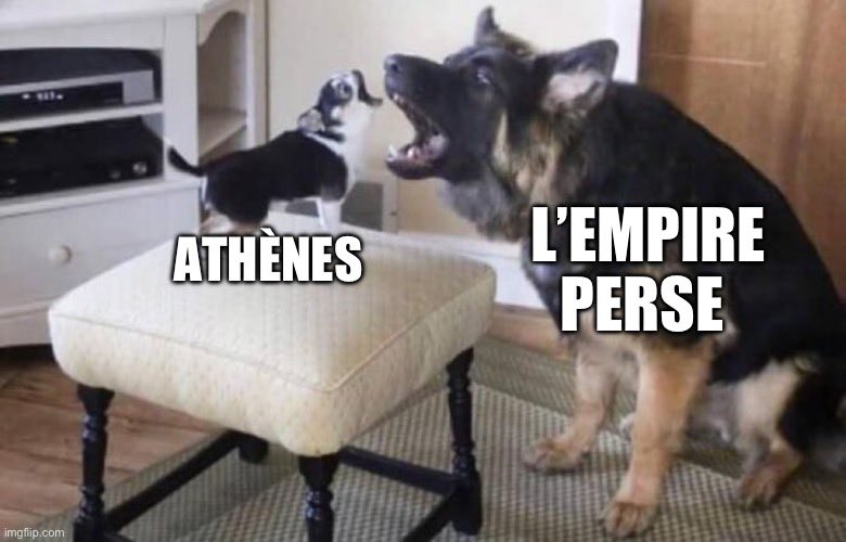 La bataille de Marathon (-490) :